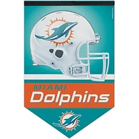 WinCraft Miami Dolphins 17" x 26" Premium Banner