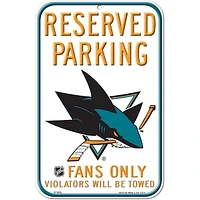 WinCraft San Jose Sharks 11" x 17" Indoor/Outdoor Sign