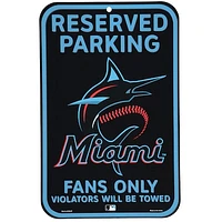 WinCraft Miami Marlins 11" x 17" Indoor/Outdoor Sign