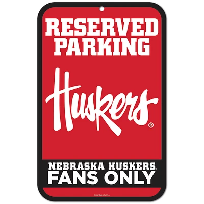 WinCraft Nebraska Huskers 11" x 17" Indoor/Outdoor Sign