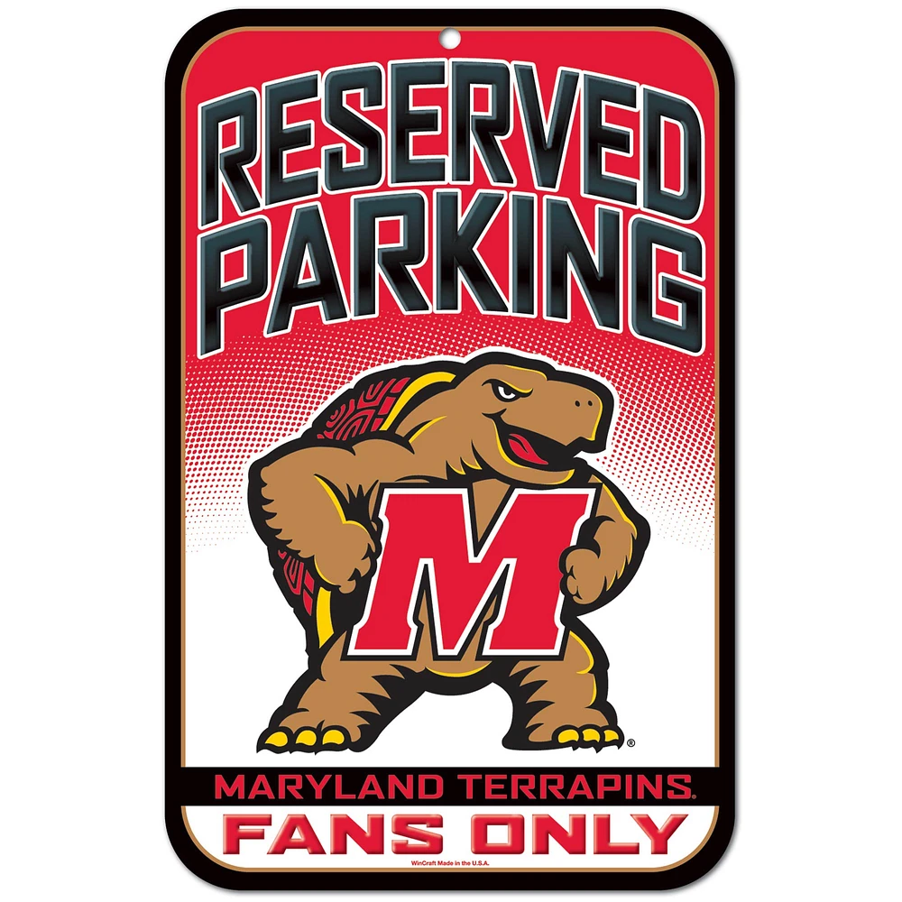 WinCraft Maryland Terrapins 11" x 17" Indoor/Outdoor Sign