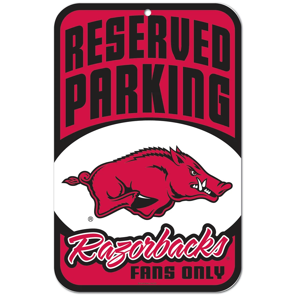 WinCraft Arkansas Razorbacks 11" x 17" Indoor/Outdoor Sign