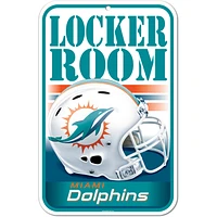 WinCraft Miami Dolphins 11" x 17" Indoor/Outdoor Sign