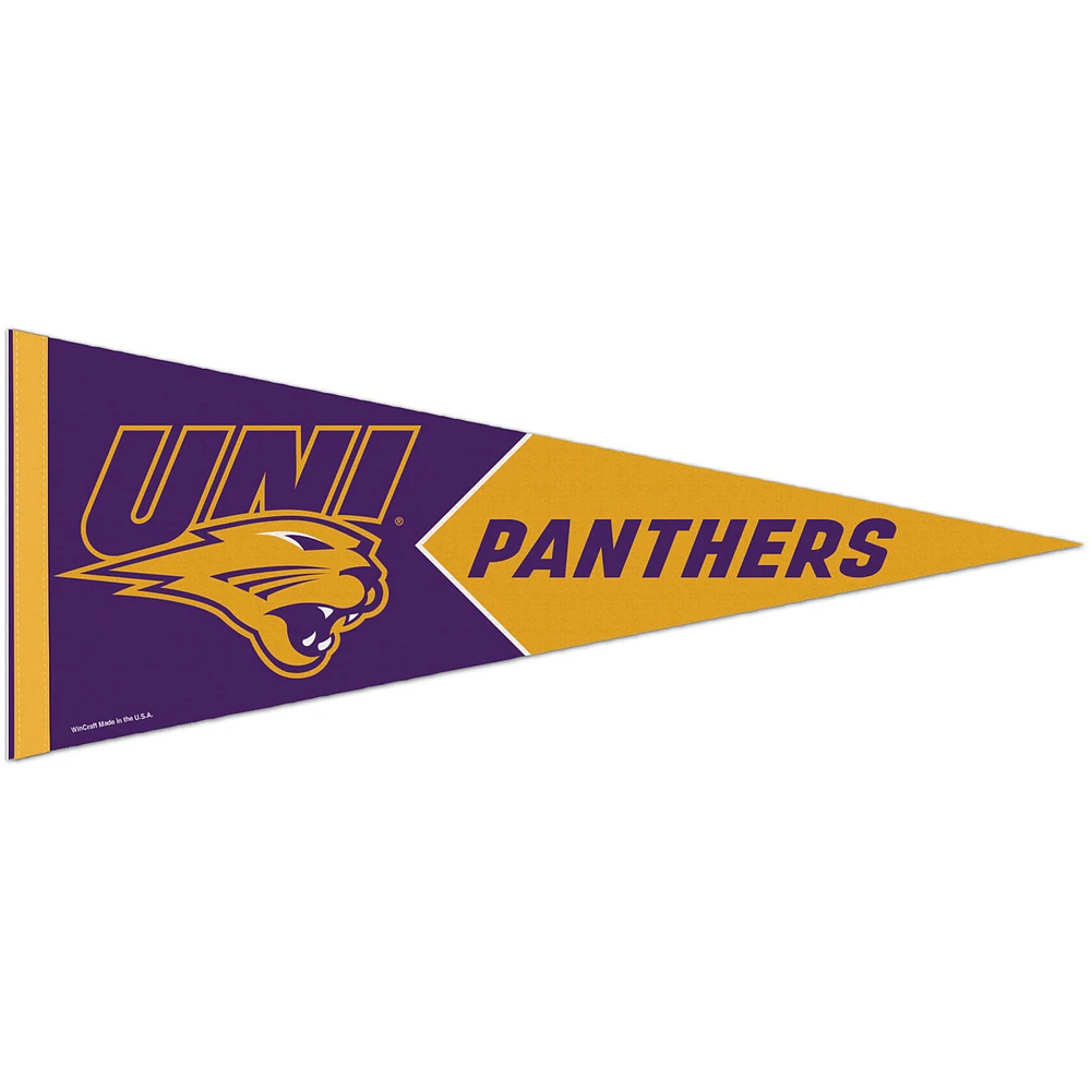 WinCraft Northern Iowa Panthers 12" x 30" Large Logo Premium Pennant