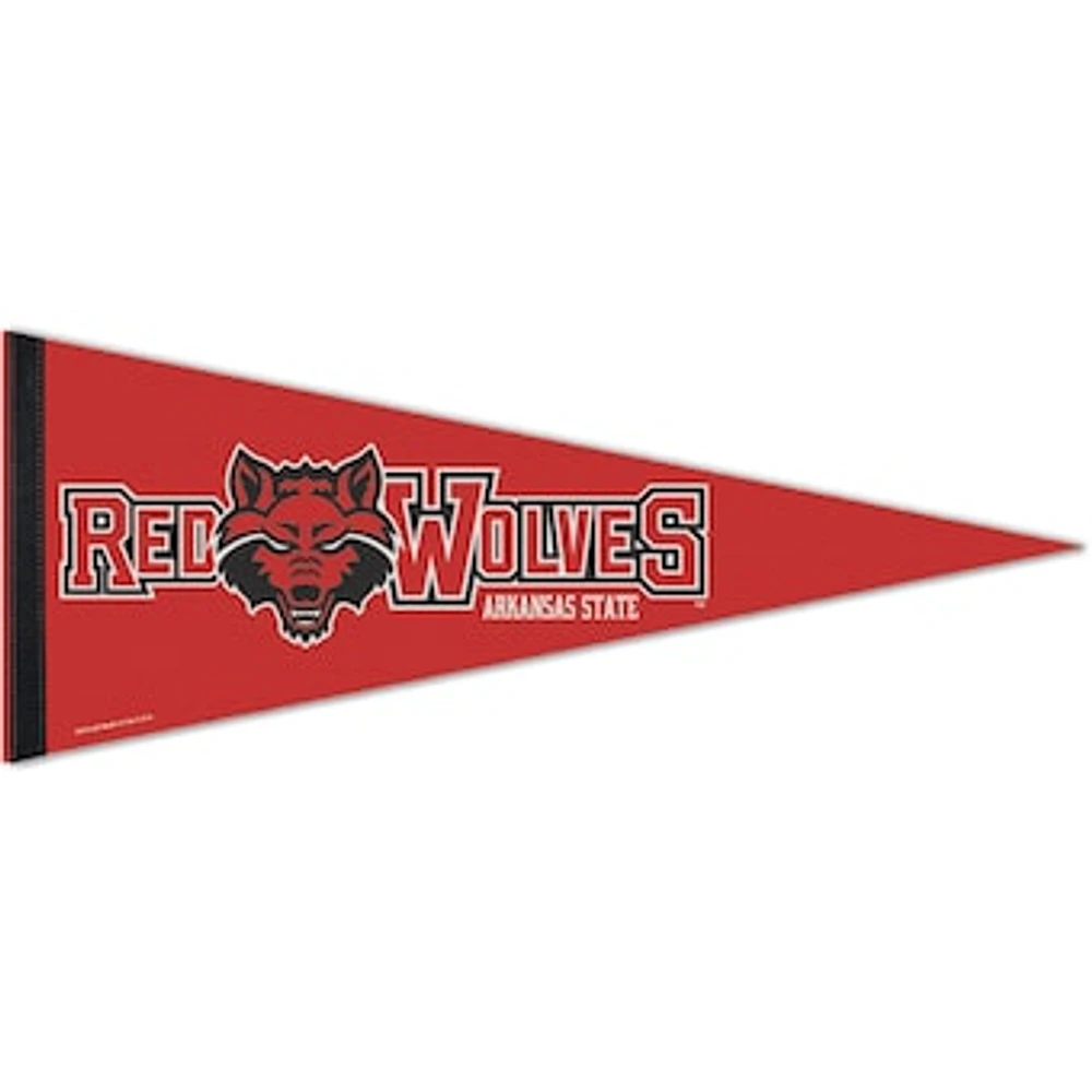 WinCraft Arkansas State Red Wolves 12" x 30" Large Logo Premium Pennant