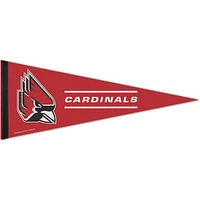 WinCraft Ball State Cardinals 12" x 30" Large Logo Premium Pennant