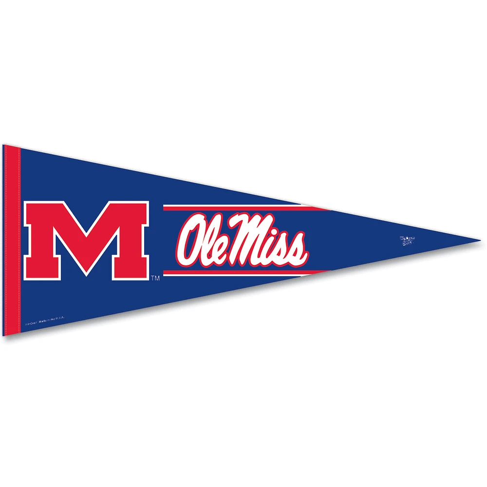 WinCraft Ole Miss Rebels 12" x 30" Large Logo Premium Pennant