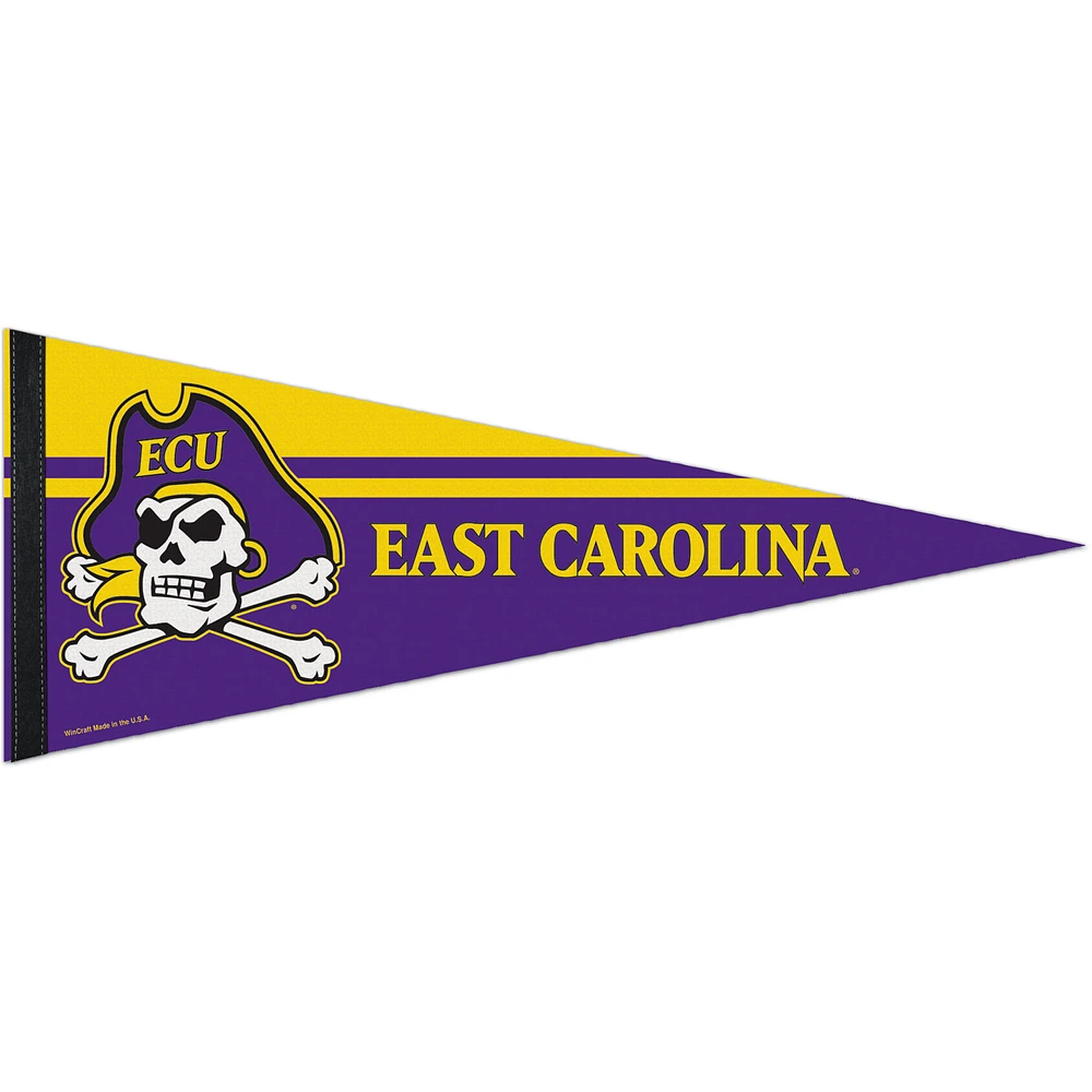 WinCraft ECU Pirates 12" x 30" Large Logo Premium Pennant