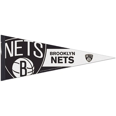 WinCraft Brooklyn Nets 12" x 30" Large Logo Premium Pennant