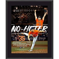 Justin Verlander Houston Astros 10.5" x 13" 3rd Career No-Hitter Sublimated Plaque