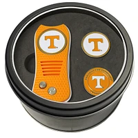 Tennessee Volunteers Divot Tool & Ball Markers Personalized Tin Gift Set