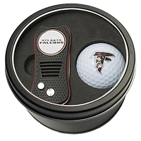 Atlanta Falcons Divot Tool & Golf Ball Personalized Tin Gift Set