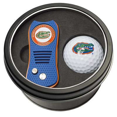 Florida Gators Divot Tool & Golf Ball Personalized Tin Gift Set