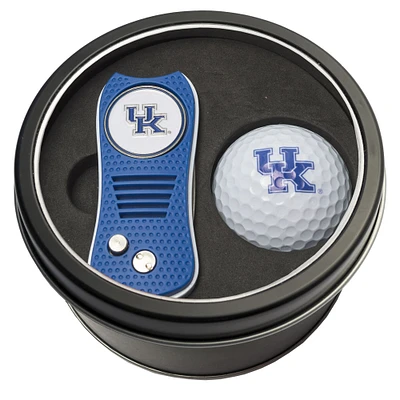 Kentucky Wildcats Divot Tool & Golf Ball Personalized Tin Gift Set