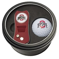 Ohio State Buckeyes Divot Tool & Golf Ball Personalized Tin Gift Set
