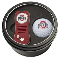 Ohio State Buckeyes Divot Tool & Golf Ball Personalized Tin Gift Set
