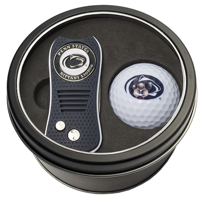 Penn State Nittany Lions Divot Tool & Golf Ball Personalized Tin Gift Set