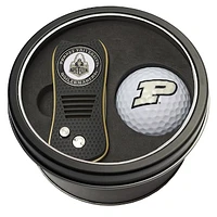 Purdue Boilermakers Divot Tool & Golf Ball Personalized Tin Gift Set