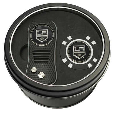 Los Angeles Kings Divot Tool & Golf Chip Personalized Tin Gift Set