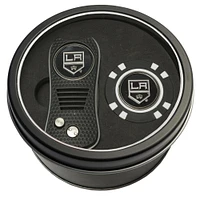 Los Angeles Kings Divot Tool & Golf Chip Personalized Tin Gift Set