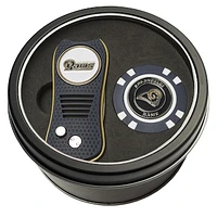 Los Angeles Rams Divot Tool & Golf Chip Personalized Tin Gift Set
