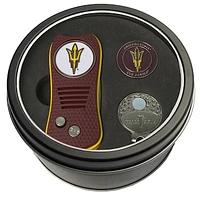 Arizona State Sun Devils Divot Tool Ball Marker & Cap Clip Personalized Tin Gift Set
