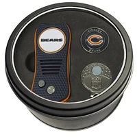 Chicago Bears Divot Tool Ball Marker & Cap Clip Personalized Tin Gift Set