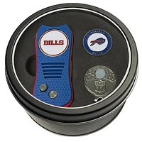 Buffalo Bills Divot Tool Ball Marker & Cap Clip Personalized Tin Gift Set