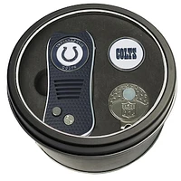 Indianapolis Colts Divot Tool Ball Marker & Cap Clip Personalized Tin Gift Set