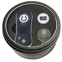 Indianapolis Colts Divot Tool Ball Marker & Cap Clip Personalized Tin Gift Set
