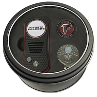 Atlanta Falcons Divot Tool Ball Marker & Cap Clip Personalized Tin Gift Set