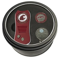 Washington State Cougars Divot Tool Ball Marker & Cap Clip Personalized Tin Gift Set
