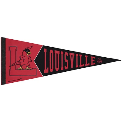 WinCraft Louisville Cardinals 12'' x 30'' Vintage Retro Pennant