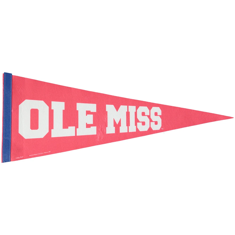 WinCraft Ole Miss Rebels 12" x 30" Premium Retro Pennant