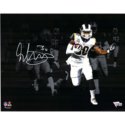 Todd Gurley Los Angeles Rams Autographed 11" x 14" Spotlight Photograph