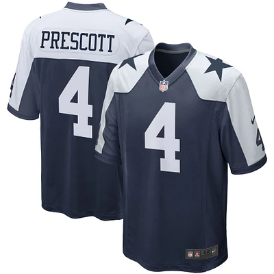 Men's Nike Dak Prescott Navy Dallas Cowboys Alternate Game Team Jersey