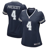 Women's Nike Dak Prescott Navy Dallas Cowboys Game Team Jersey