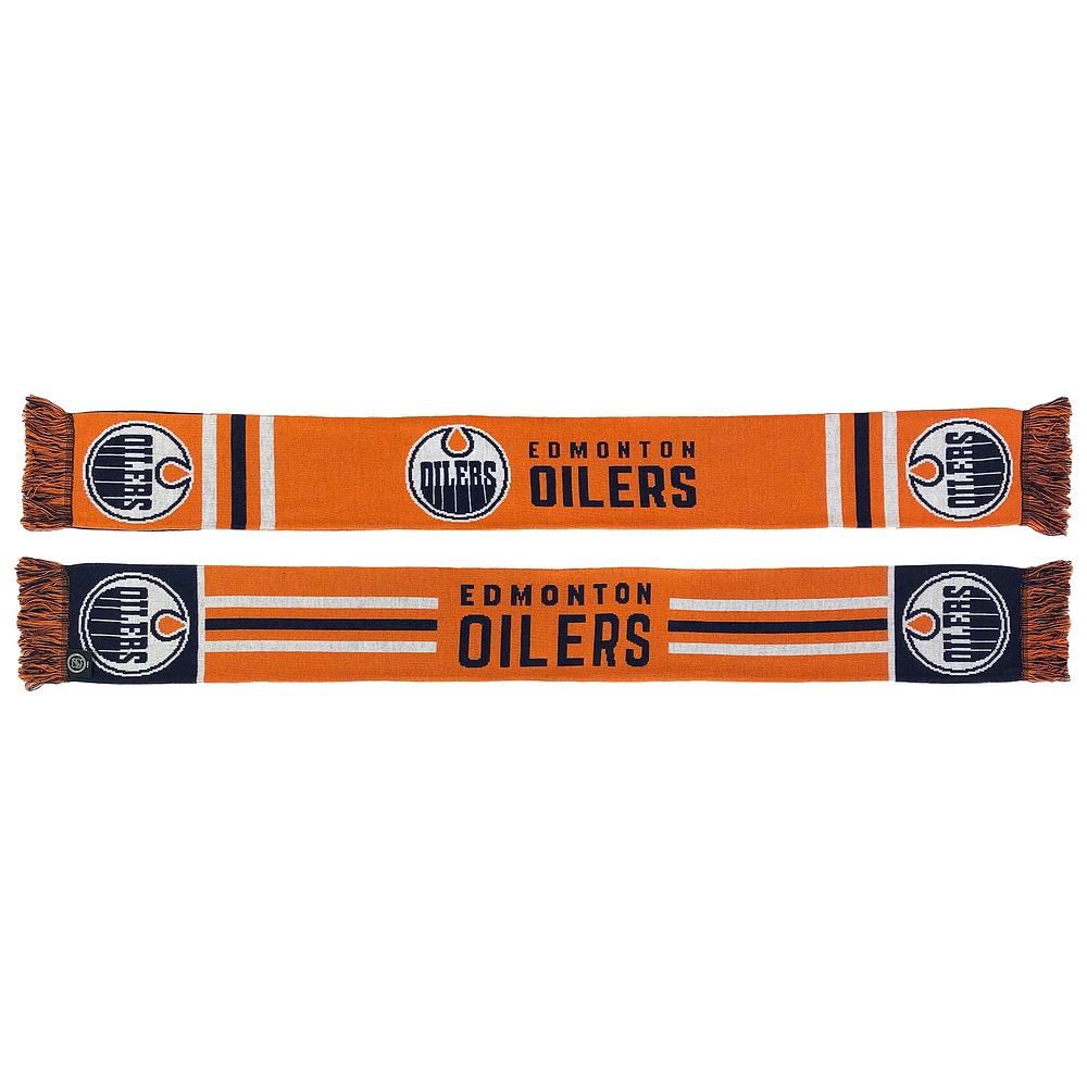 Orange Edmonton Oilers Home Jersey Scarf