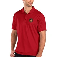 Men's Antigua Red Atlanta United FC Balance Polo