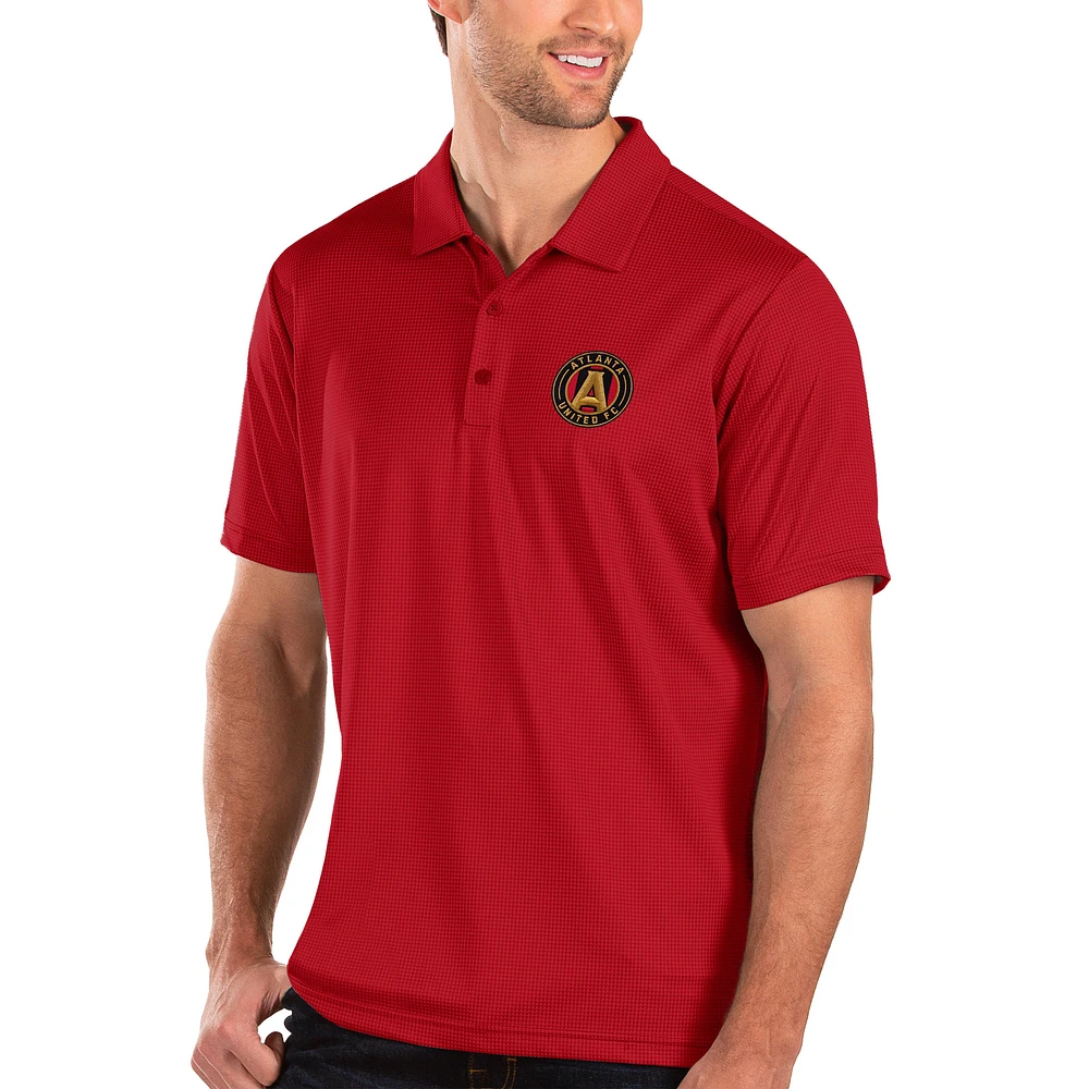 Men's Antigua Red Atlanta United FC Balance Polo