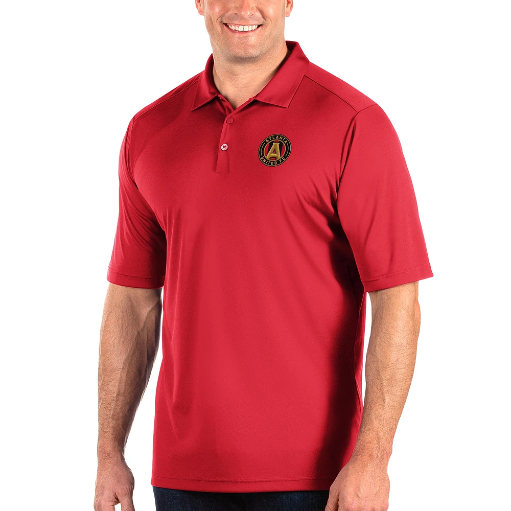 Men's Antigua Red Atlanta United FC Big & Tall Tribute Polo