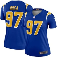 Women's Nike Joey Bosa  Royal Los Angeles Chargers Alternate Legend Player Performance Top