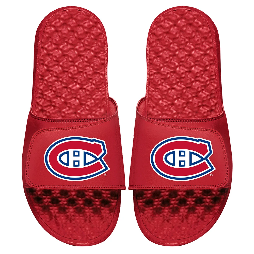 Youth ISlide Montreal Canadiens Primary Logo Slide Sandals