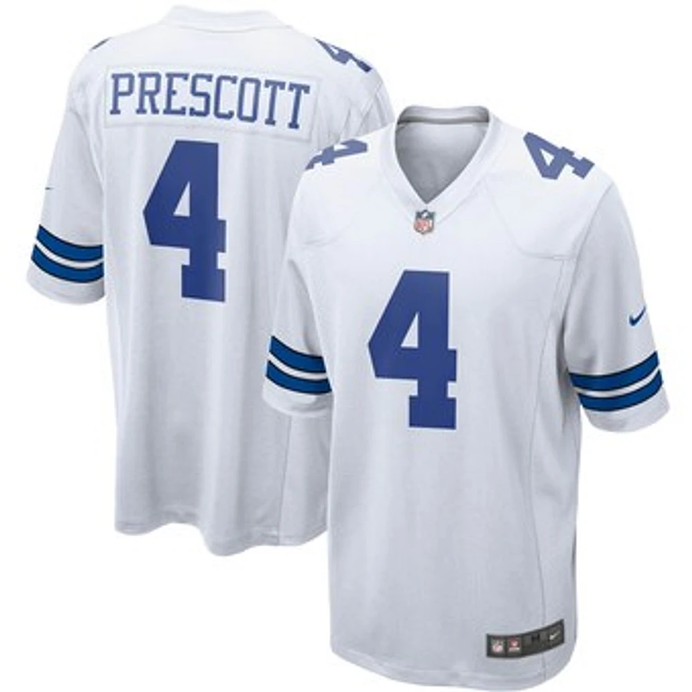 Men's Nike Dak Prescott White Dallas Cowboys Game Player - Jersey