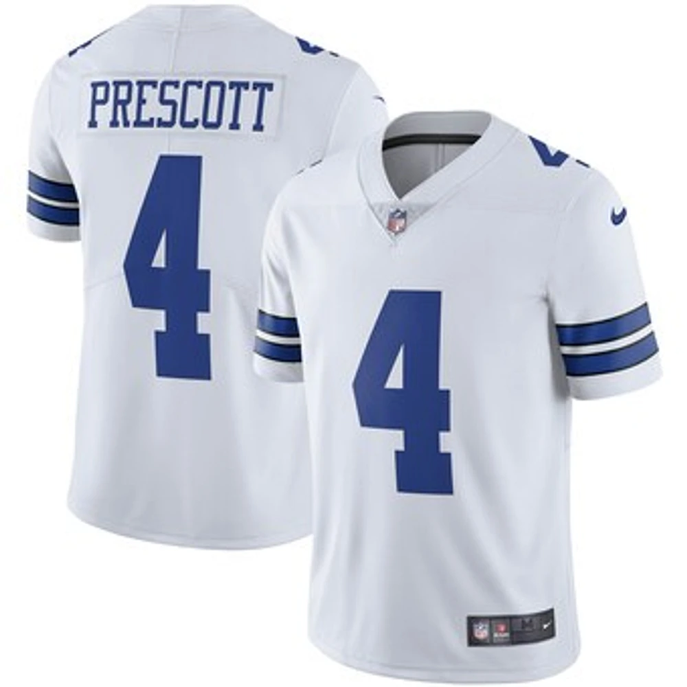 Men's Nike Dak Prescott White Dallas Cowboys Limited - Jersey