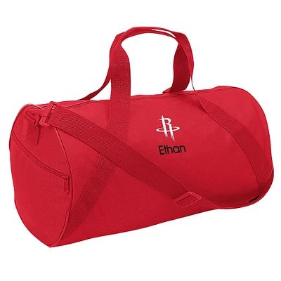 Youth Houston Rockets Personalized Duffle Bag