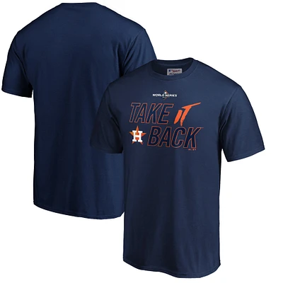 Men's Majestic Navy Houston Astros 2019 World Series Bound Authentic Collection Dugout T-Shirt