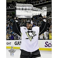 Matt Murray Pittsburgh Penguins Unsigned Stanley Cup Champions Raising Photograph
