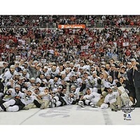 Pittsburgh Penguins Unsigned Stanley Cup Champions Team Celebration Photograph