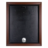 Golden State Warriors Brown Framed (2019-Present) Team Logo Jersey Display Case